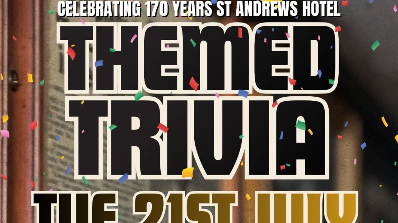 St Andrews Hotel THEMED TRIVIA 