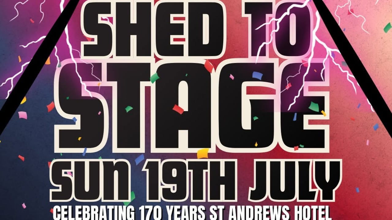 ⚡️SHED TO STAGE⚡️
