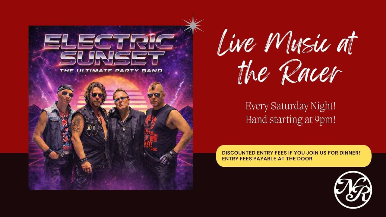 Live Music at the Racer ft. Electric Sunset