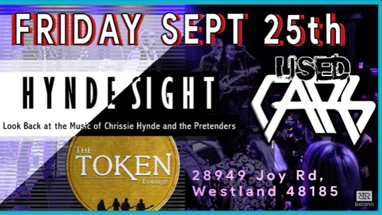 USED CARS - A Tribute to the CARS, HYNDE SIGHT - Tribute to The Pretenders