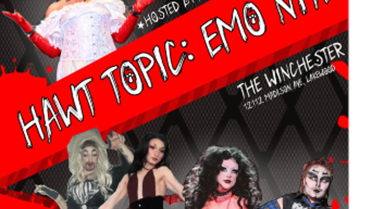 HAWT TOPIC: EMO DRAG NITE