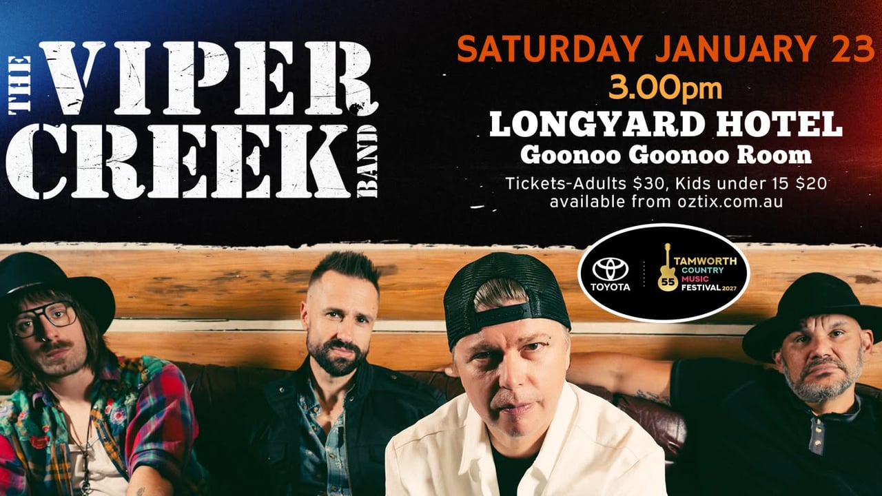 Viper Creek LIVE at Longyard Hotel - Tamworth CMF 2027