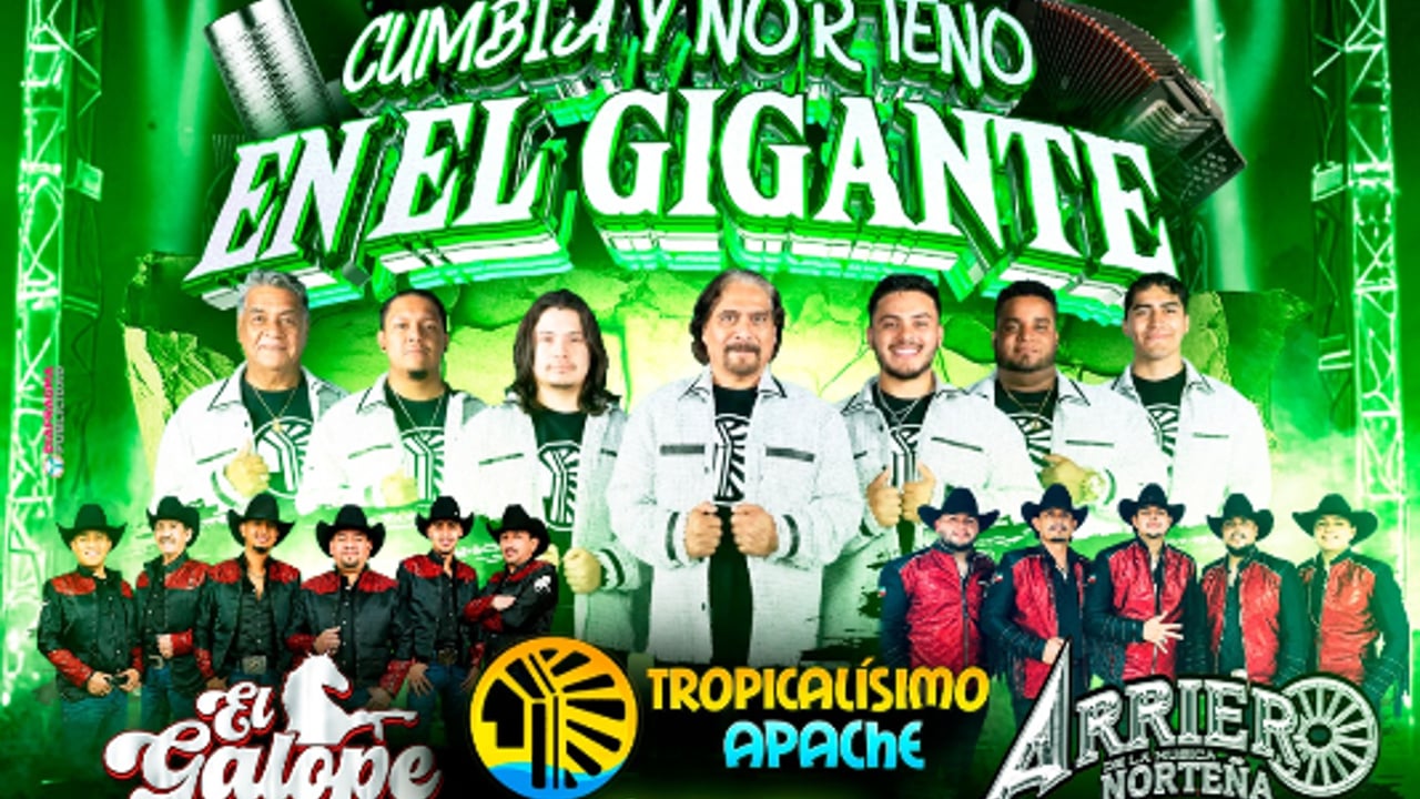 CUMBIAS Y NORTEÑAS EN EL GIGANTE