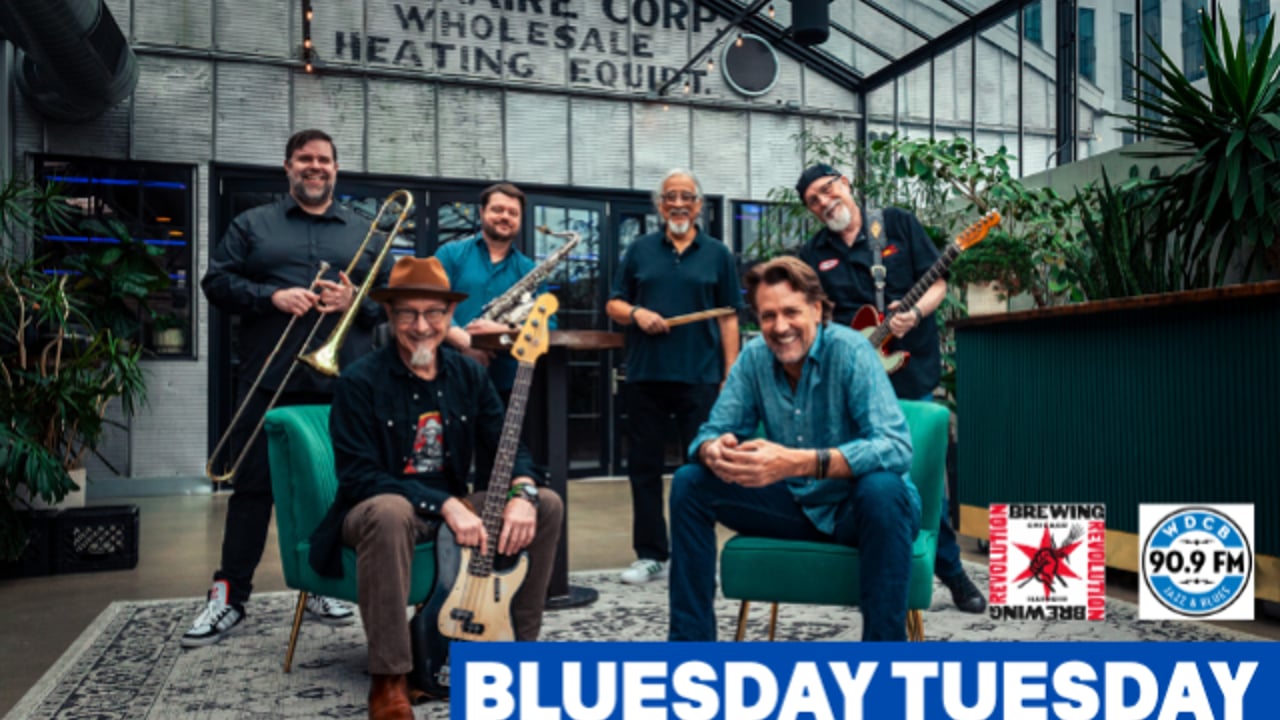 WDCB Bluesday Tuesday Hosted by Scott "Hambone" Hammer: THE JIMMYS On The Patio Stage