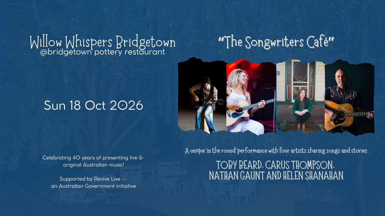 "The Songwriters Café" Comes To Bridgetown