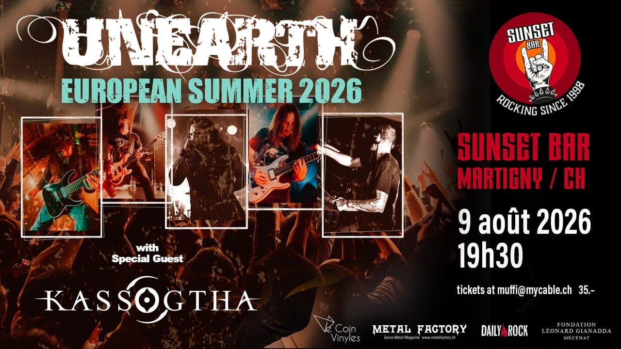 Unearth/Kassogtha@Sunset (SOLD OUT !)