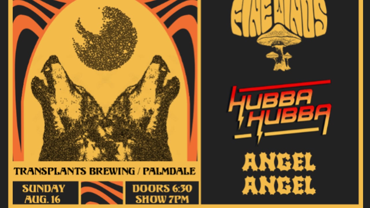 FREE SHOW: FINE WINOS / HUBBA HUBBA / ANGEL ANGEL
