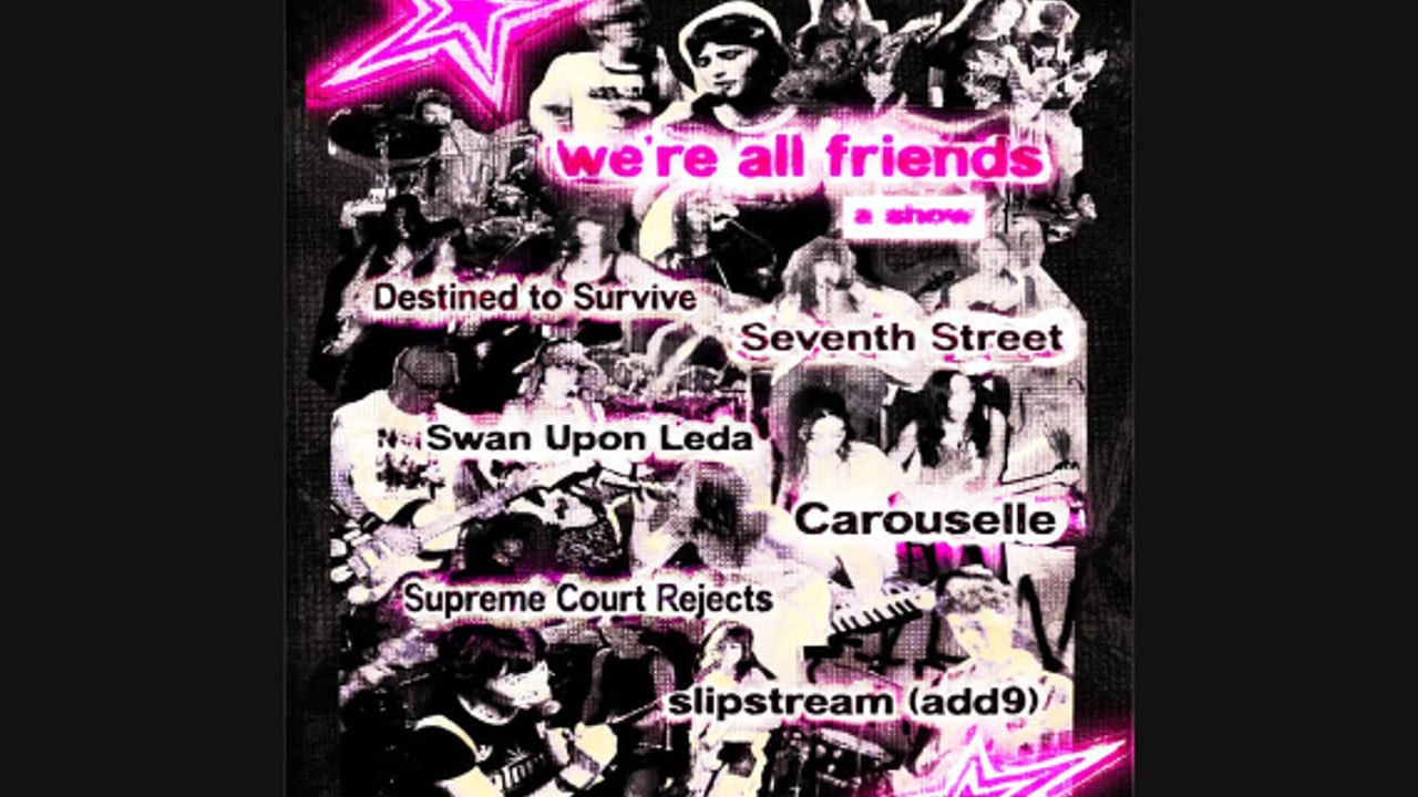 Destined to Survive, Swan Upon Leda, SEVENTH STREET, The Supreme Court Rejects, slipstream, Carouselle