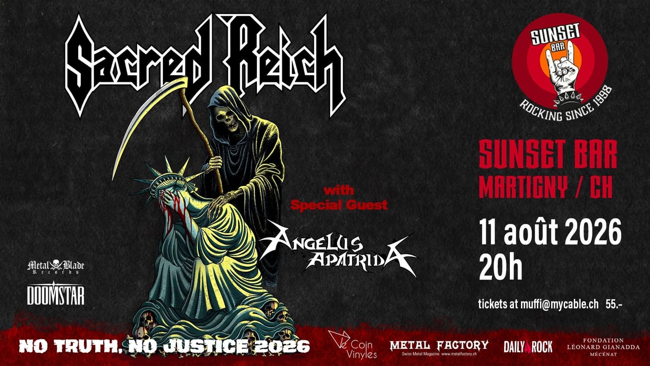 Sacred Reich/Angelus Apatrida@Sunset (SOLD OUT!)