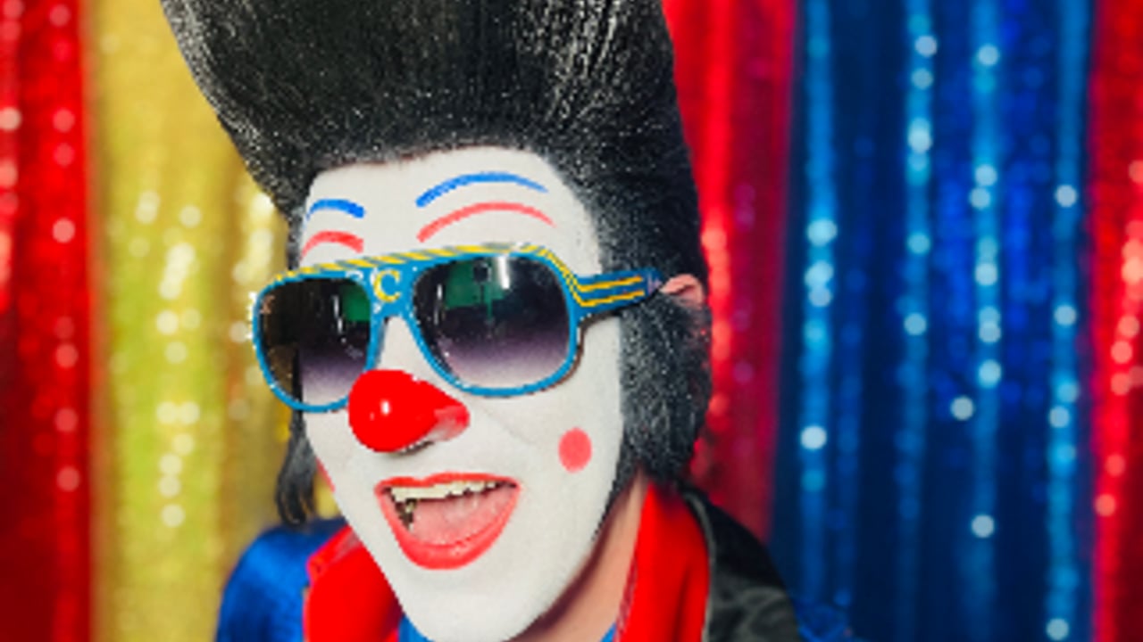 Clownvis Presley in Orlando