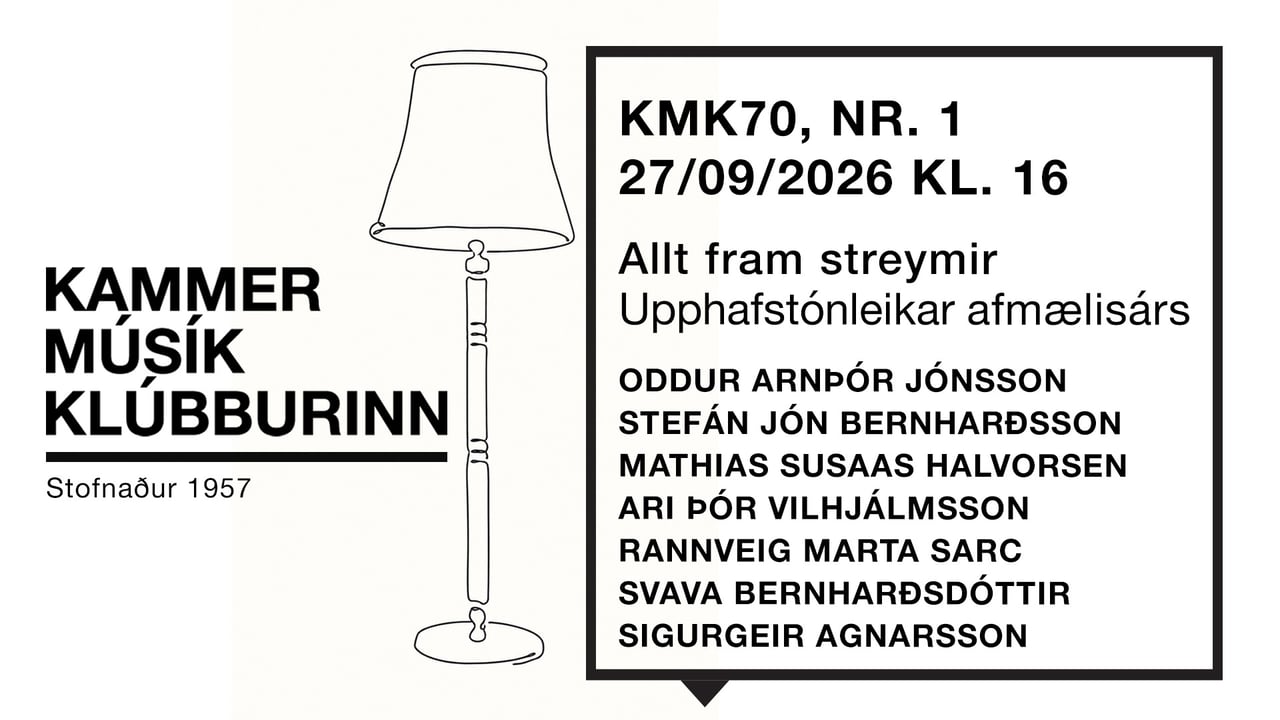 KMK70, NR. 1: Allt fram streymir