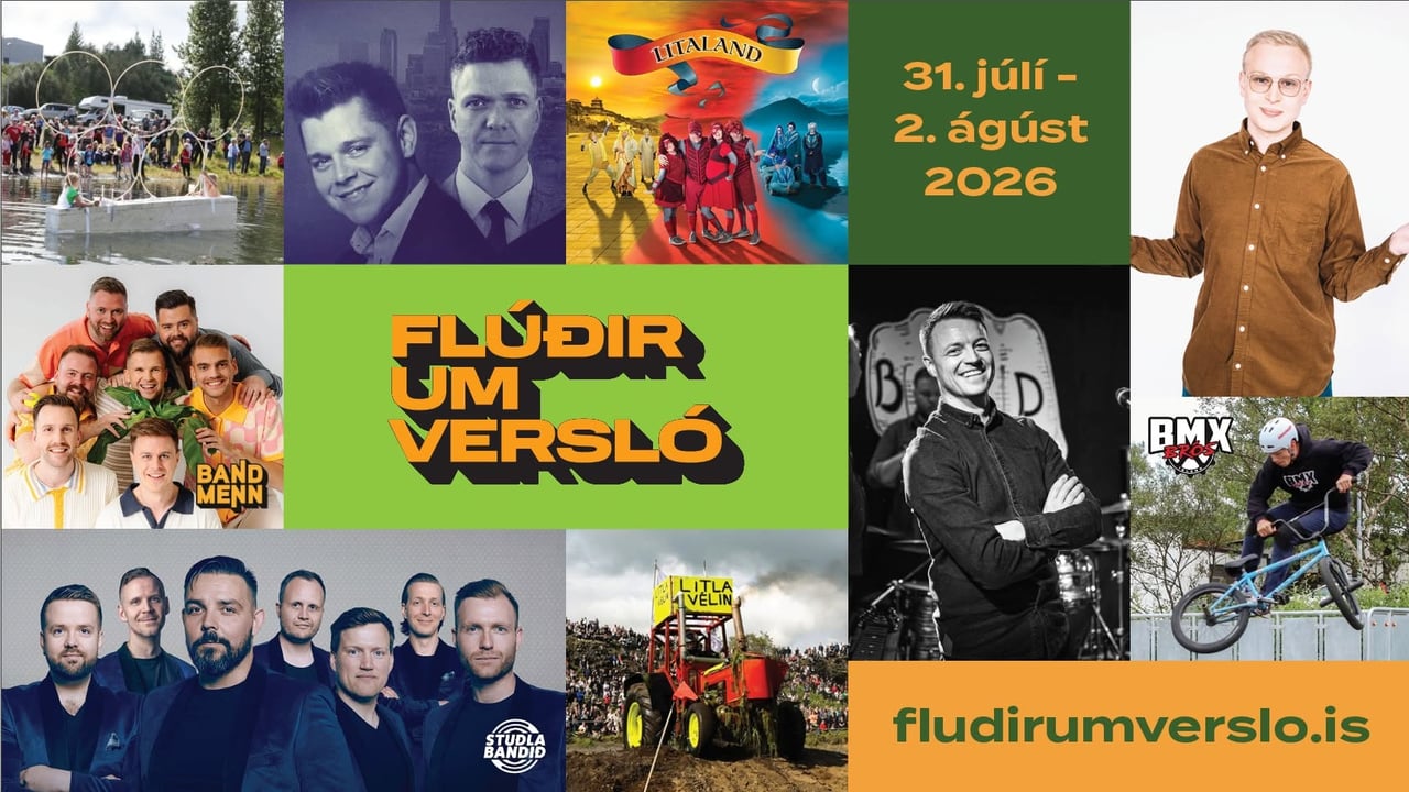 Flúðir um Versló 2026
