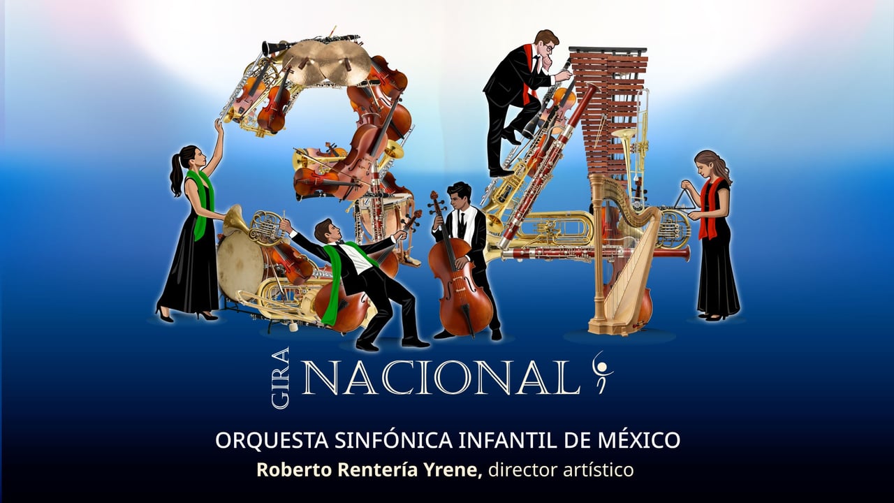 Orquesta Sinfónica Infantil Mx, 34 gira Nacional.