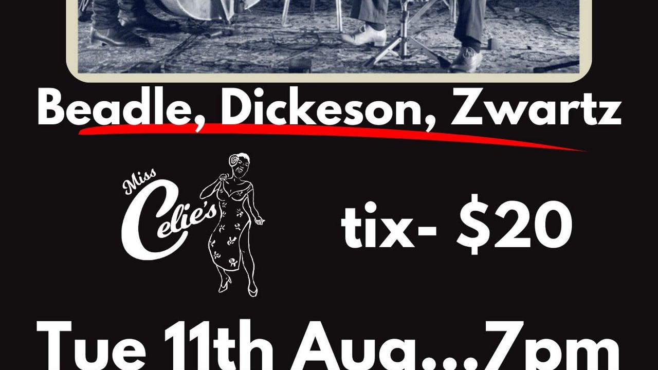 The Trio: Beadle, Dickeson, Zwartz