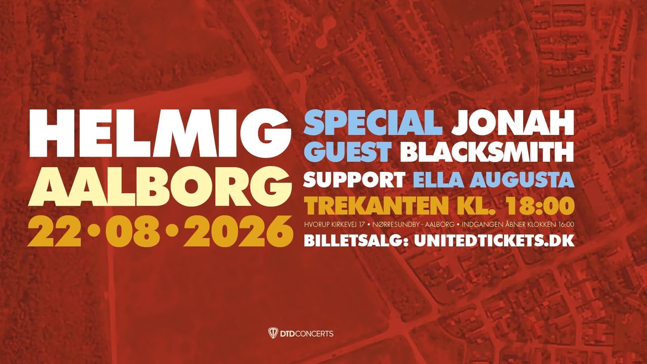 Thomas Helmig (Special Guest: Jonah Blacksmith, Support Ella Augusta) – Trekanten i Aalborg