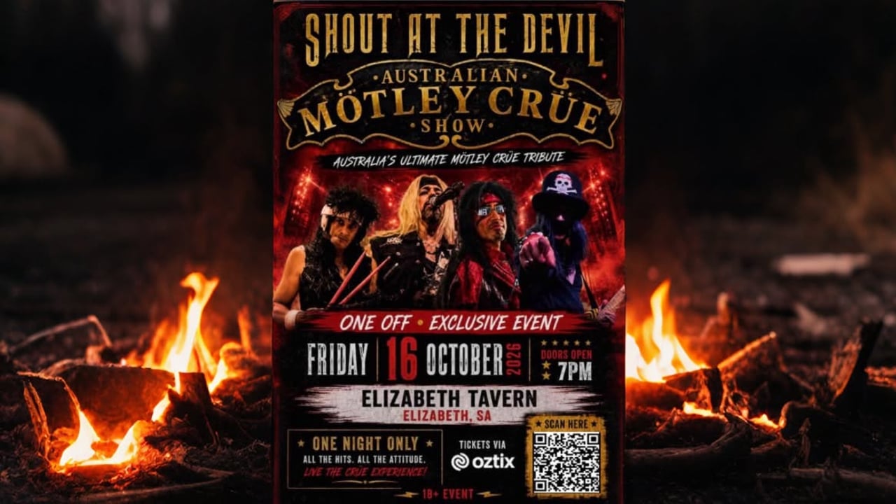 THE ELIZABETH TAVERN MAKES WAY FOR THE AUSTRALIAN MOTLEY CRÜE SHOW