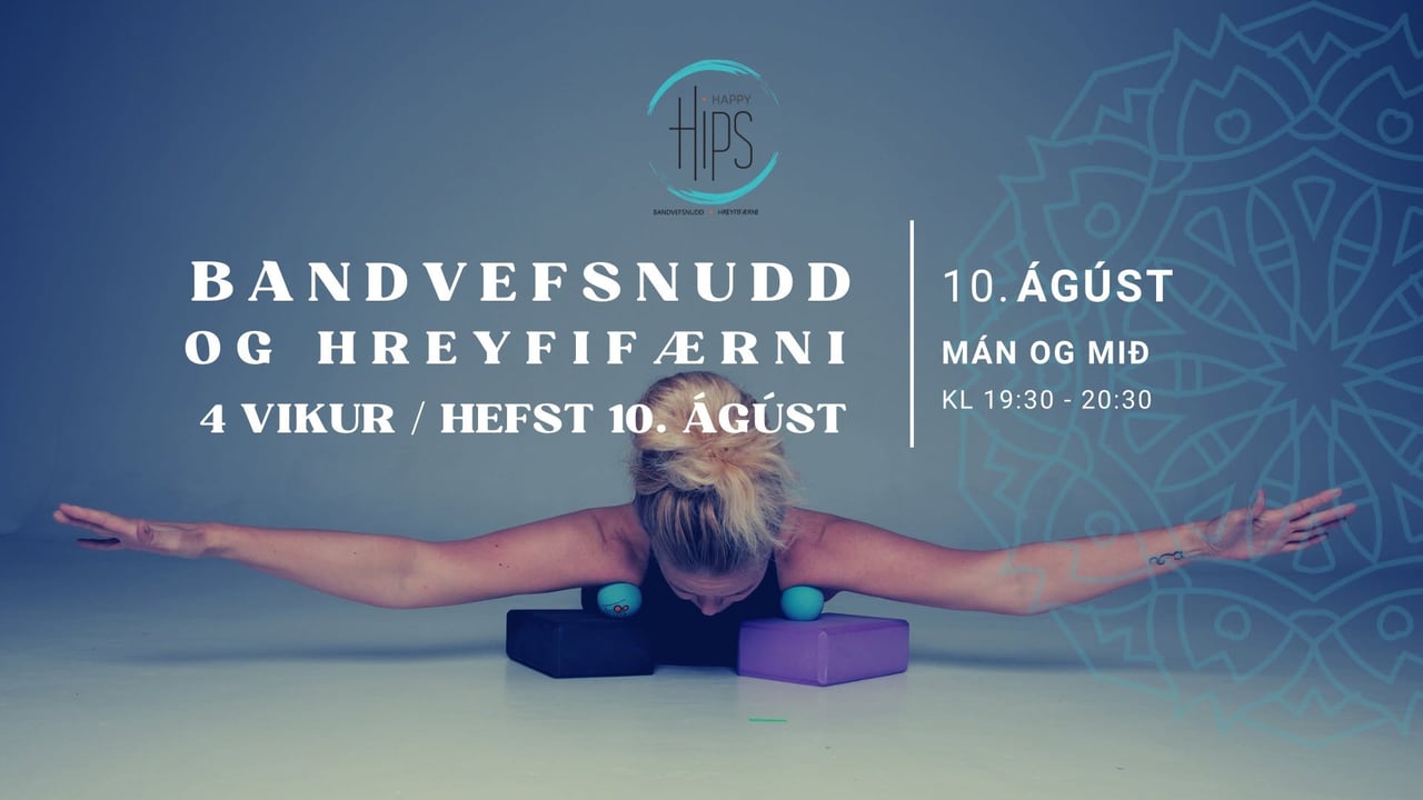 BANDVEFSNUDD - Betri líðan og meiri orka!
