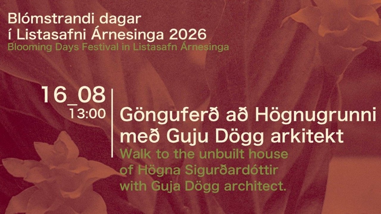 Gönguferð að Högnugrunni með Guju Dögg arkitekt