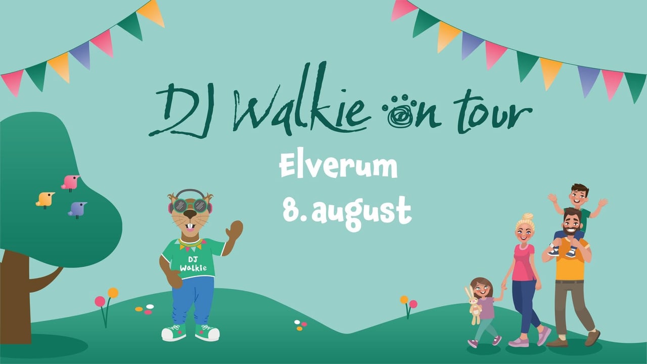 DJ Walkie on Tour - Elverum 