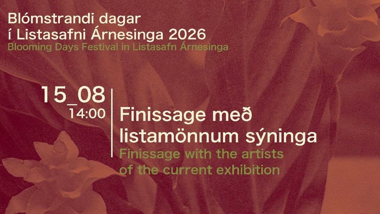 Finissage með listamönnum sýninga