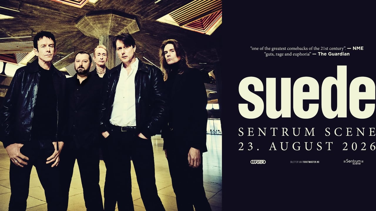 Suede // Sentrum Scene // Pres. av Luger - UTSOLGT! 