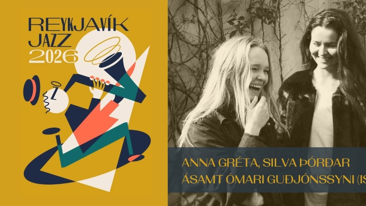 Anna Gréta, Silva Þórðar ásamt Ómari Guðjónssyni