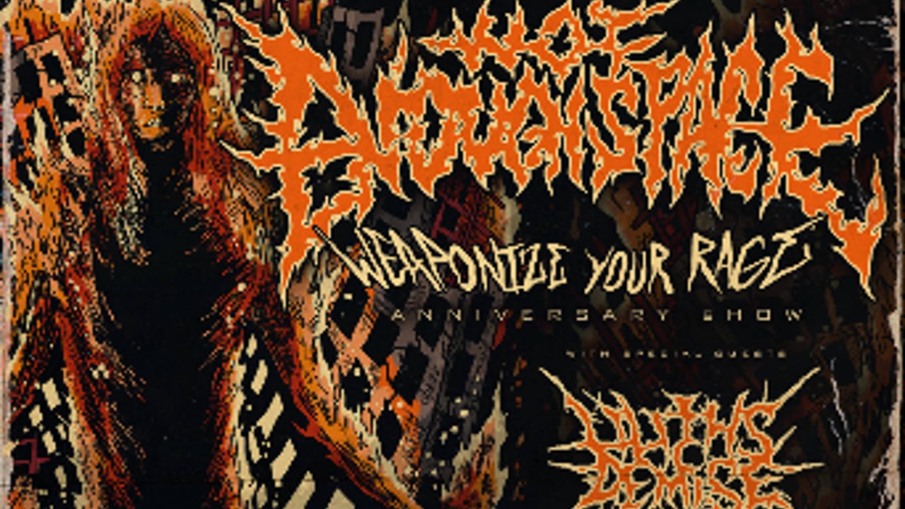 Not Enough Space "Weaponize Your Rage" Anniversary Show