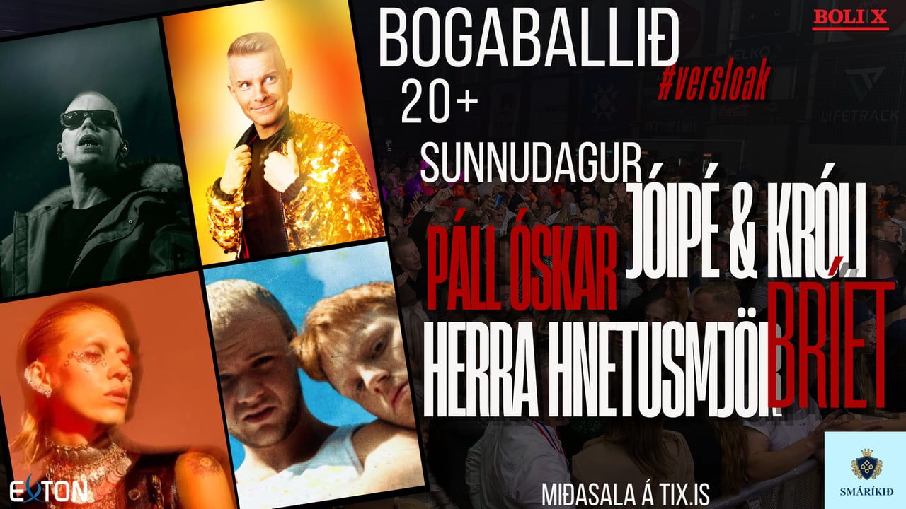 BOGABALLIÐ UM VERSLÓ!
