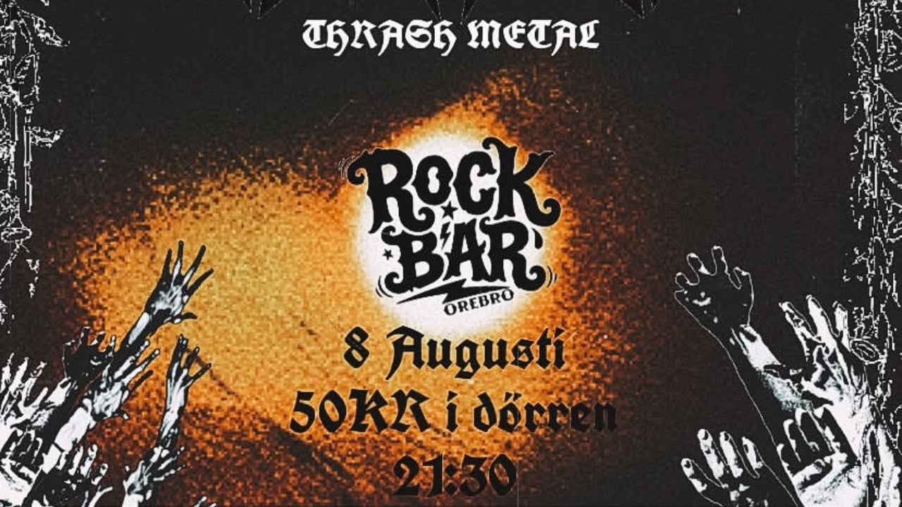 Sacreligious och Martyrize på Rockbaren Örebro