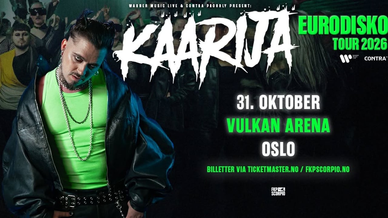 FÅ BILL.! Käärijä + special guest: Little Sis Nora / Vulkan Arena / Pres. av FKP Scorpio