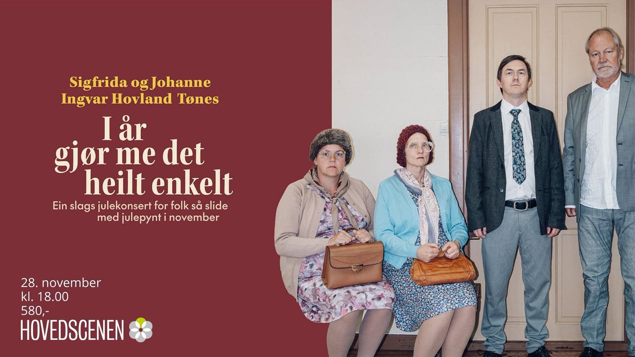I år gjør me det heilt enkelt: Ein slags julekonsert med Tønes og Ingvar Hovland
