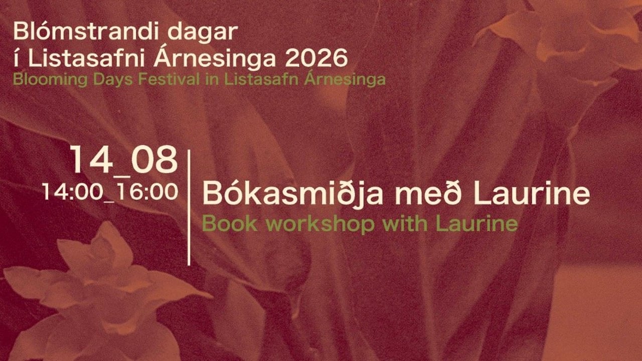 Bókasmiðja með Laurine