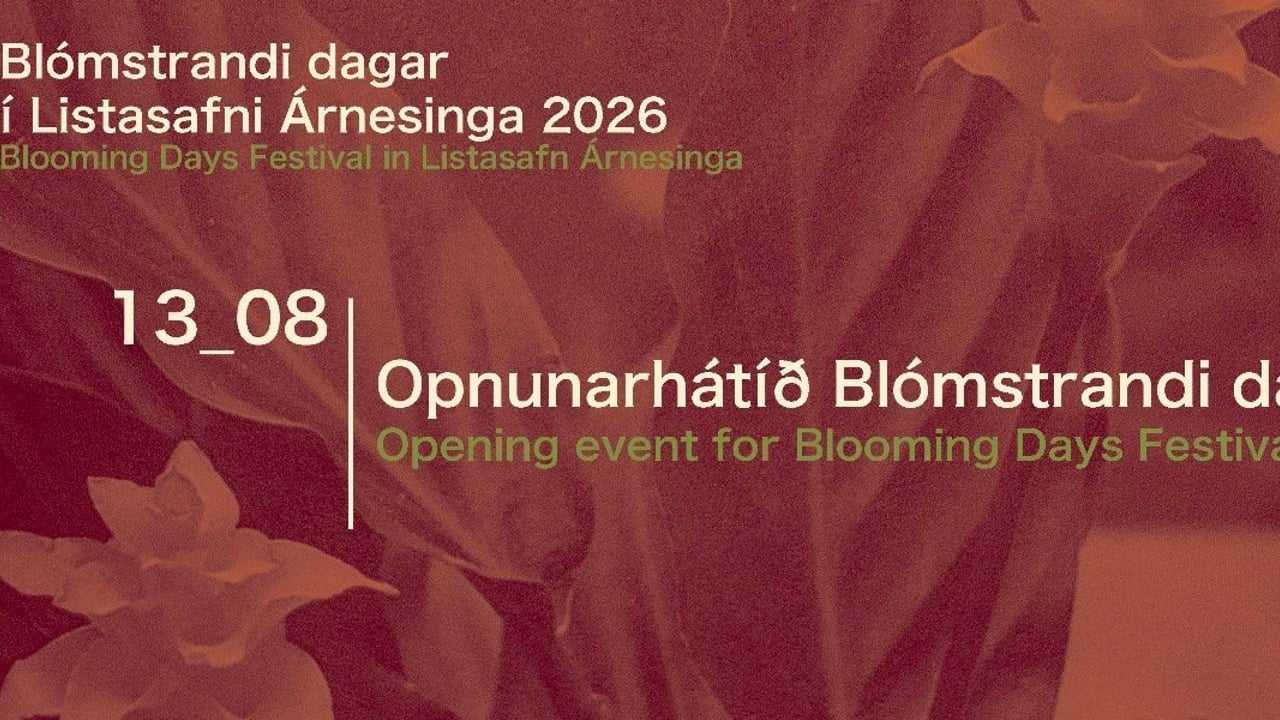 Opnunarhátíð Blómstrandi daga