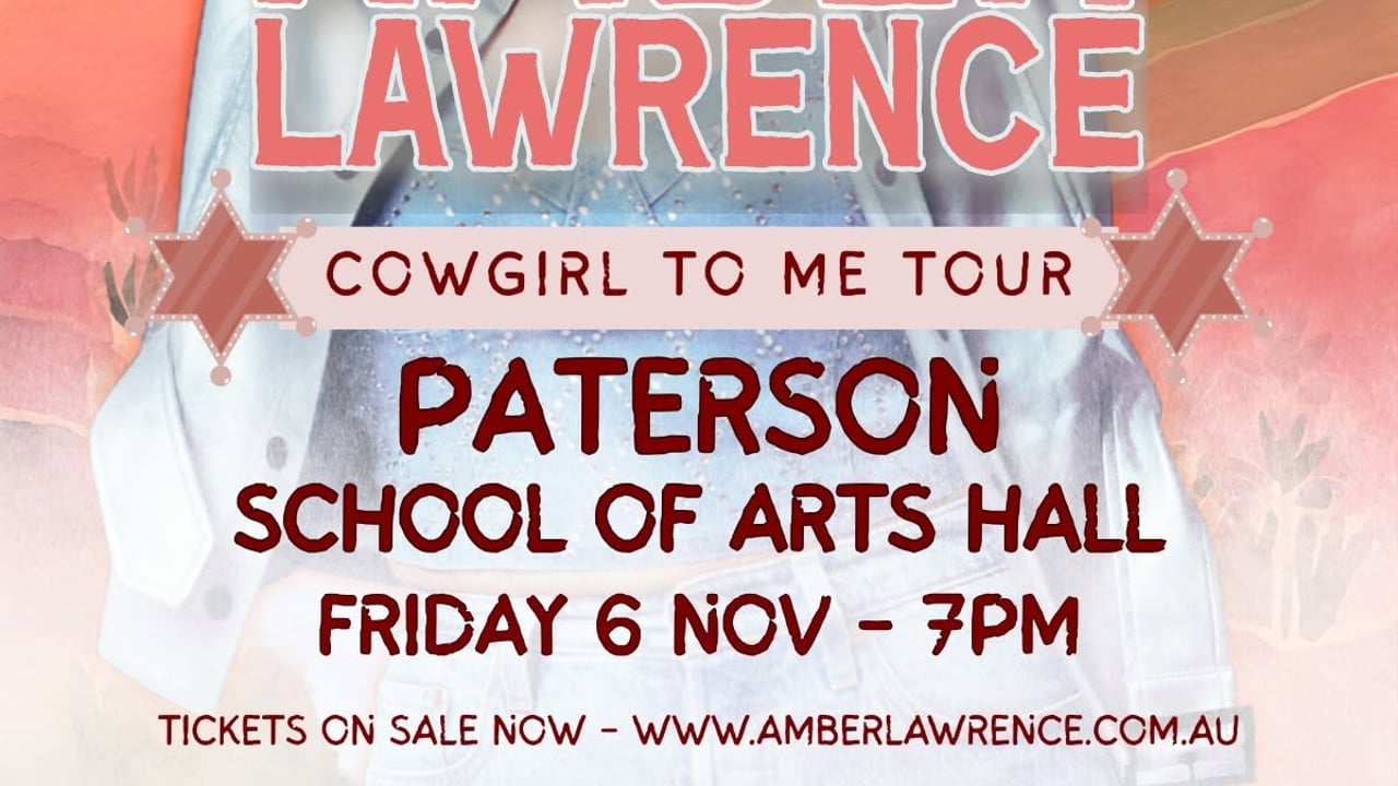 Amber Lawrence - Cowgirl to Me Tour - Paterson School of Arts Hall