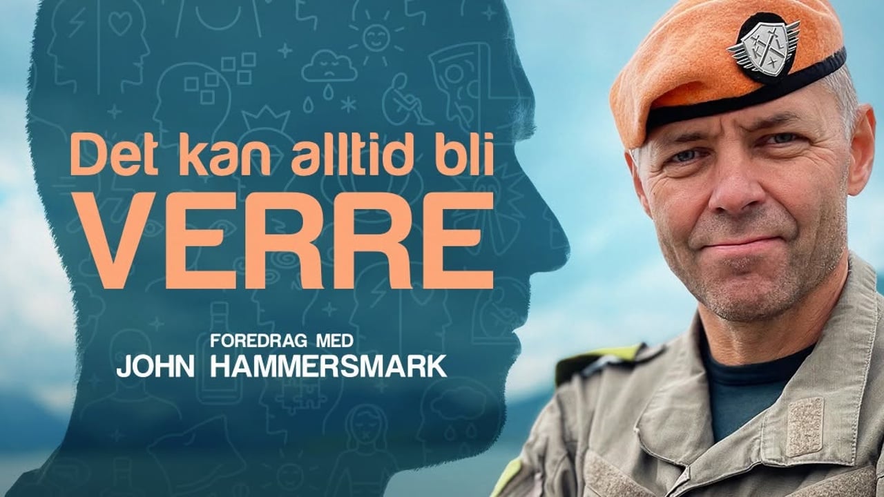 Det kan alltid bli verre - Foredrag med John Hammersmark