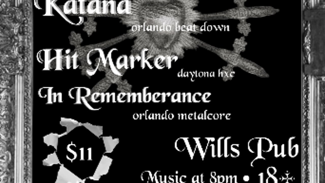 Convicted To Die, Scorched Remains, Katana, Arsene, and In Remembrance