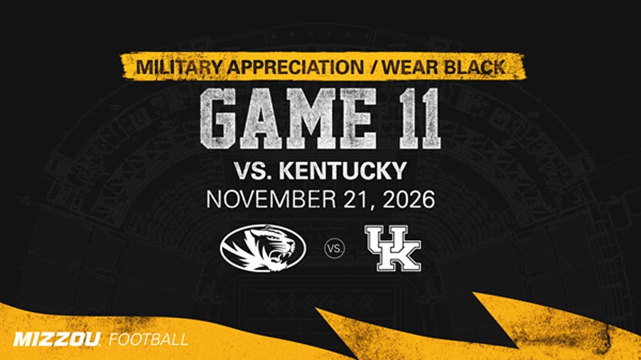2026 Mizzou Football vs. Kentucky