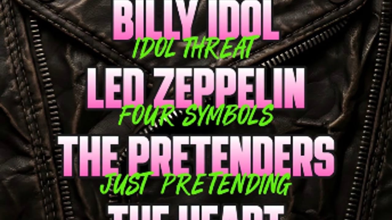 Billy Idol, Heart, The Pretenders, Led Zeppelin Tributes