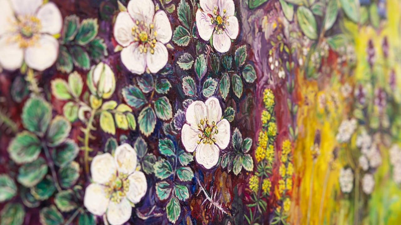 Leiðsögn sýningarstjóra: Þúsundblómabreiða │ Curator – led tour: Millefleurs