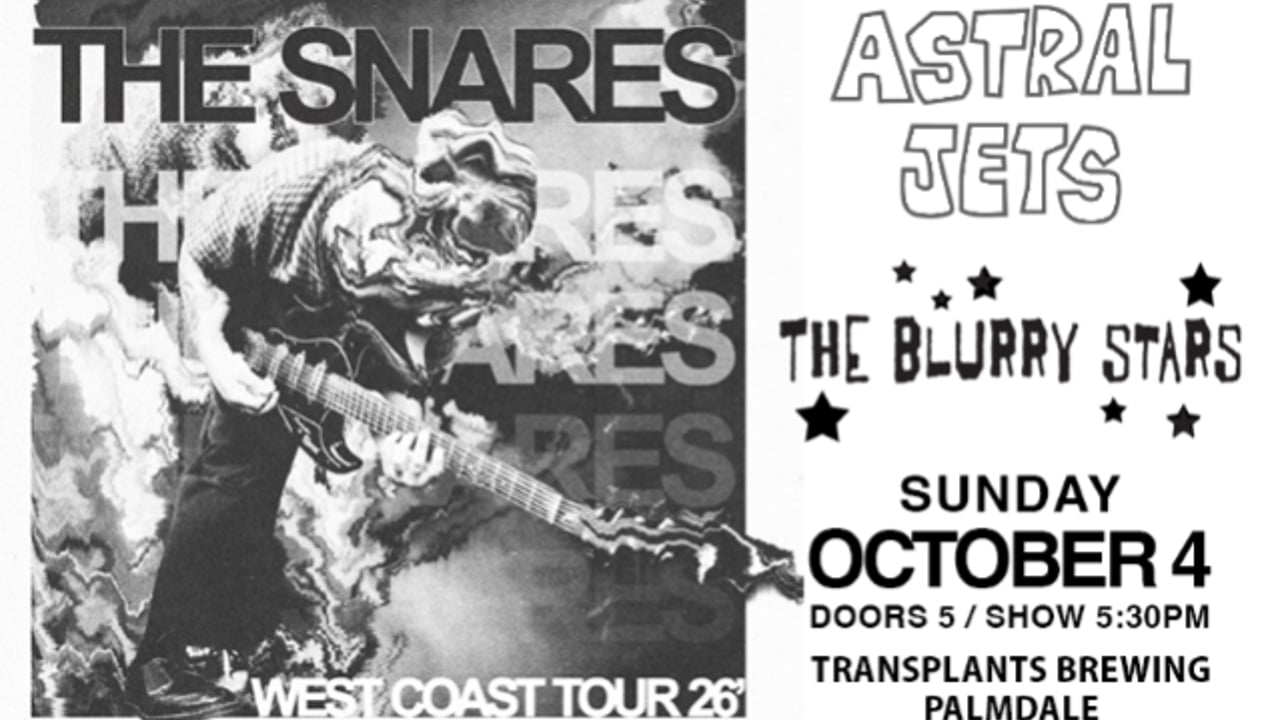 FREE SHOW: THE SNARES