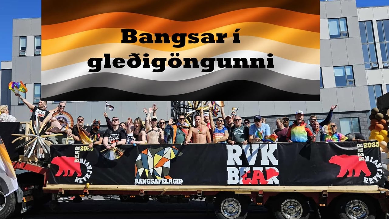 Bangsafélagið í gleðigöngunni 2026