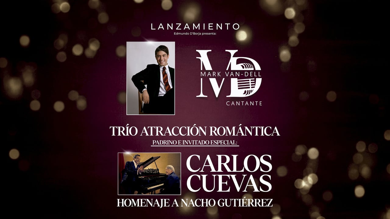 El rey de el bolero Carlos Cuevas lanza a Mark Van-Dell.