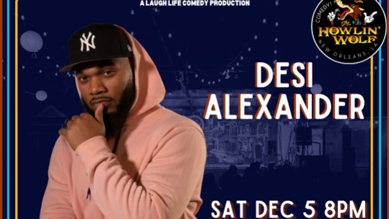Desi Alexander presented by Laugh Life Comedy