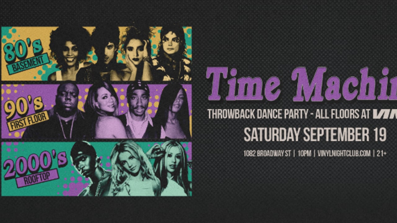 Time Machine 80s, 90s, 2000s