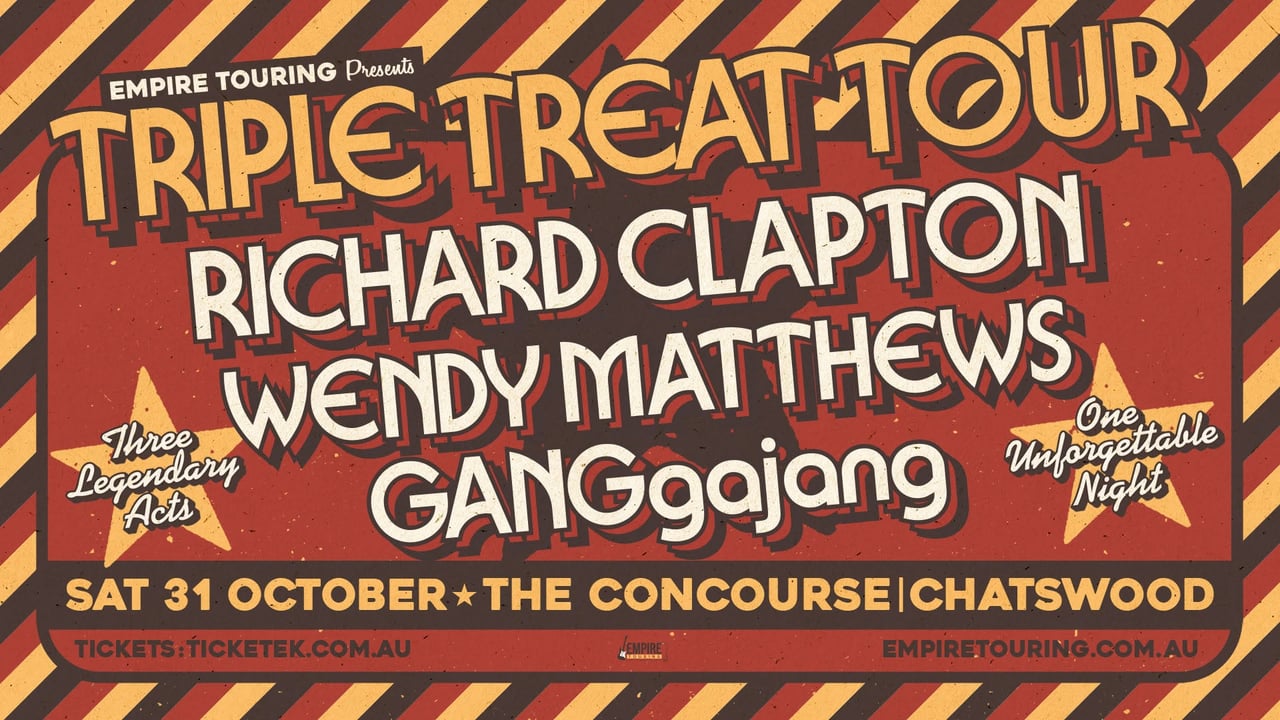 Triple Treat - Starring Richard Clapton, GANGgajang & Wendy Matthews ⭐️ Chatswood