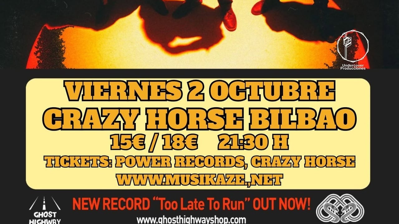 THE VOLCANICS (AUS) en Bilbao, CRAZY HORSE