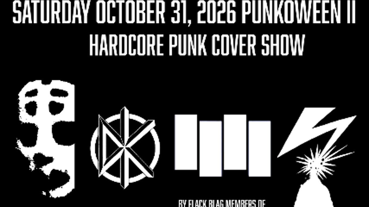 Punkoween II feat Charbroiled Nuns playing songs of Dead Kennedys (members of Chumhuffer)