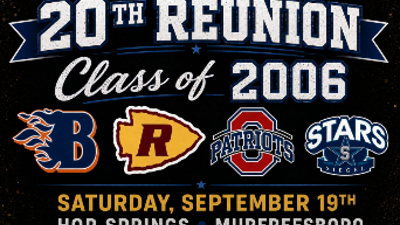Oakland, Riverdale, Blackman, Siegel Class of 2006 20th Reunion