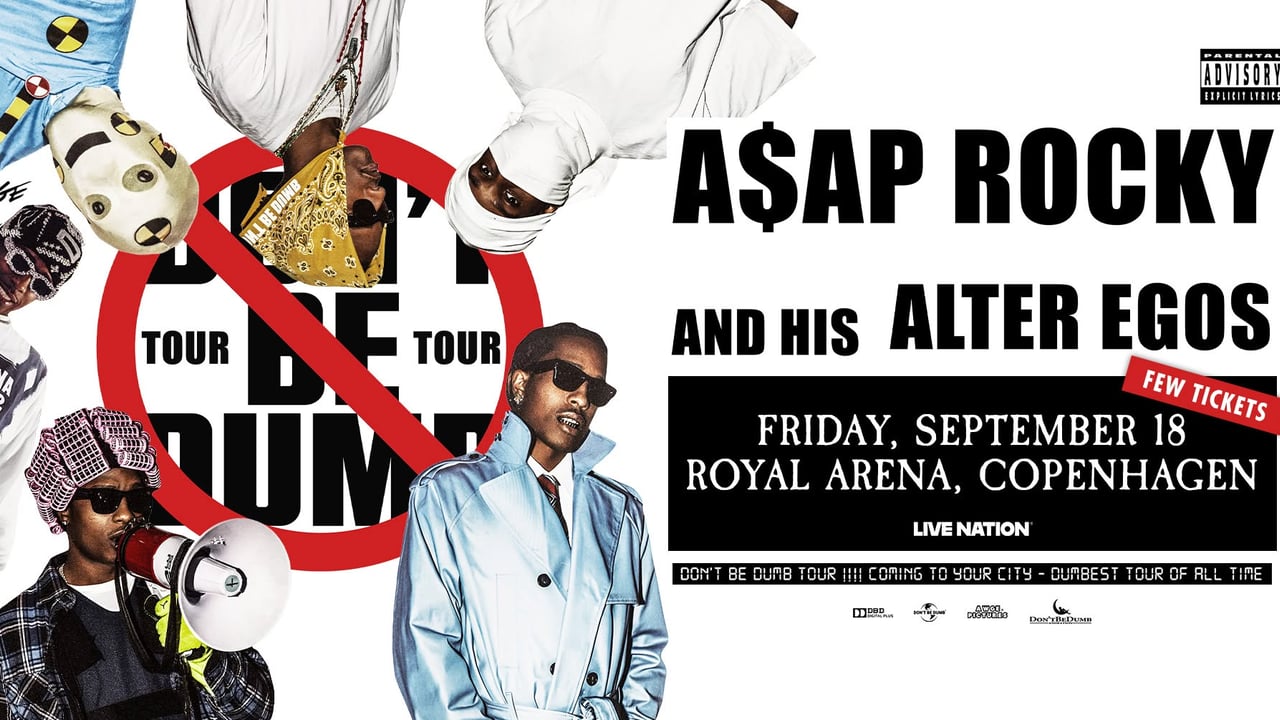 A$AP Rocky - Don't Be Dumb World Tour // Few tickets left