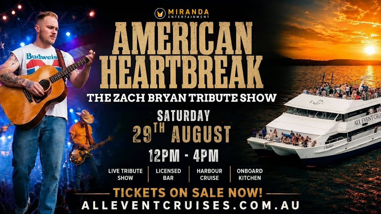 Zach Bryan Tribute Show | American Heartbreak | Live on Newcastle Harbour